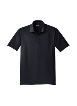 SPORT-TEK Men's Black Micropique Sport-Wick Polo