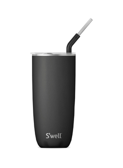 S'well Onyx 24 oz Tumbler with Straw