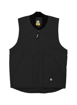 Berne Men's Black Workman's Duck Vest