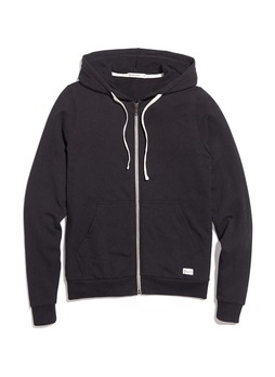 Marine Layer Women's Black Afternoon Zip Hoodie