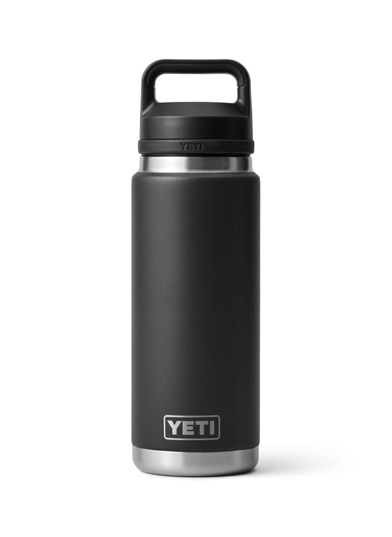 YETI Black Rambler Bottle 26 oz Chug